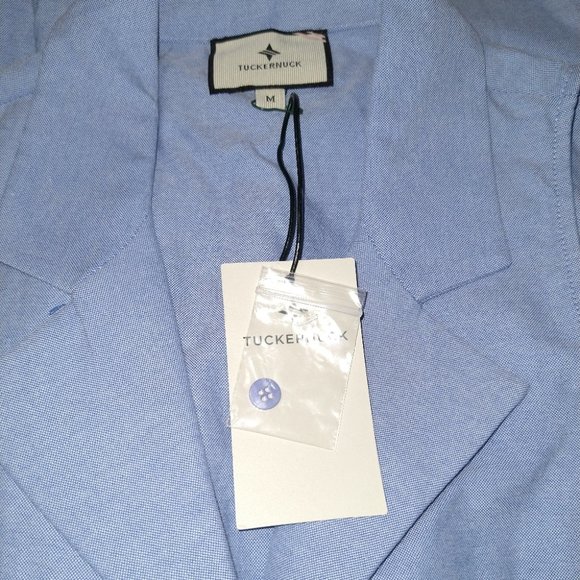 Tuckernuck Oxford Blue Sleeveless Royal Shirt Dress Medium, X-Large NWT New - Picture 8 of 9